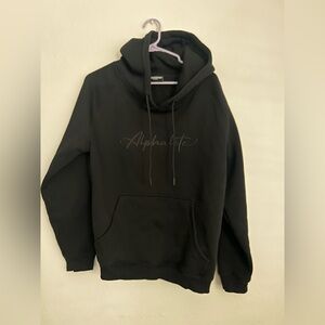 Alphalete signature performance hoodie in blackout